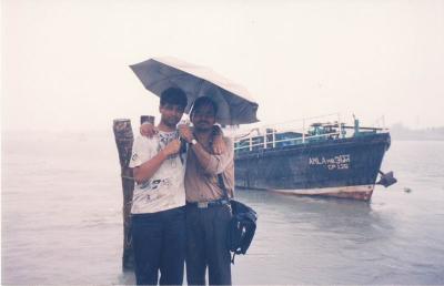 In Cochin with Sandeep