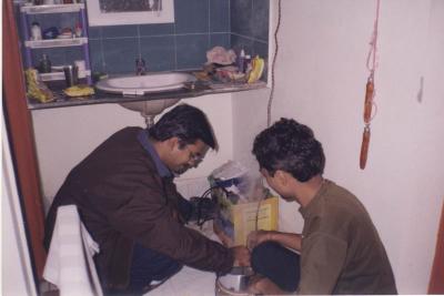 Time for maggi - Harish & I